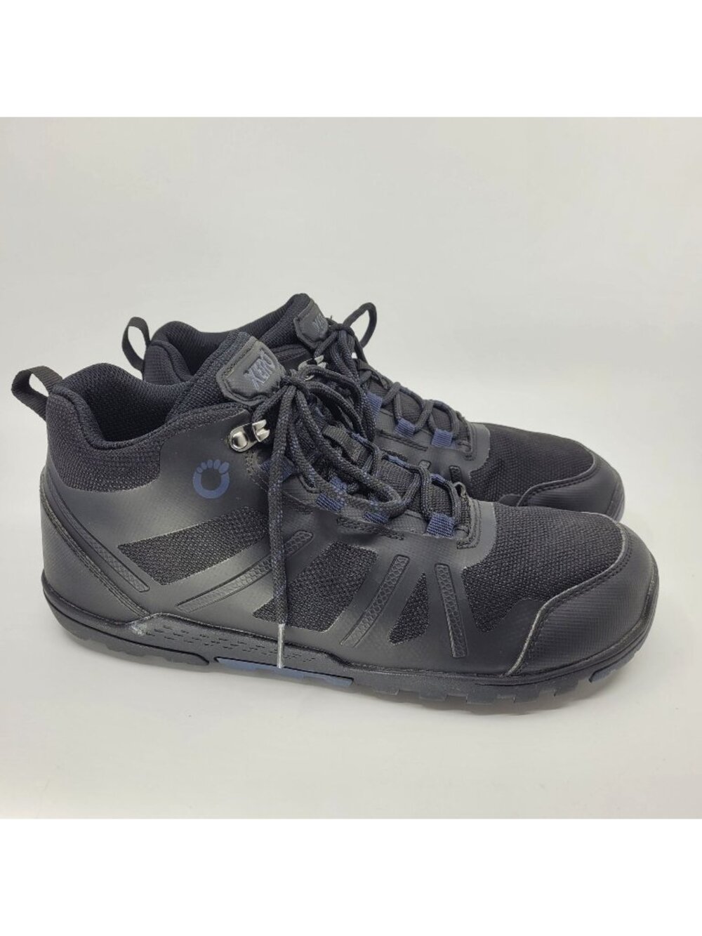 Xero Shoes Daylite Hiker Fusion Men's 10.5 Mid High Boot Black Minimalist NICE